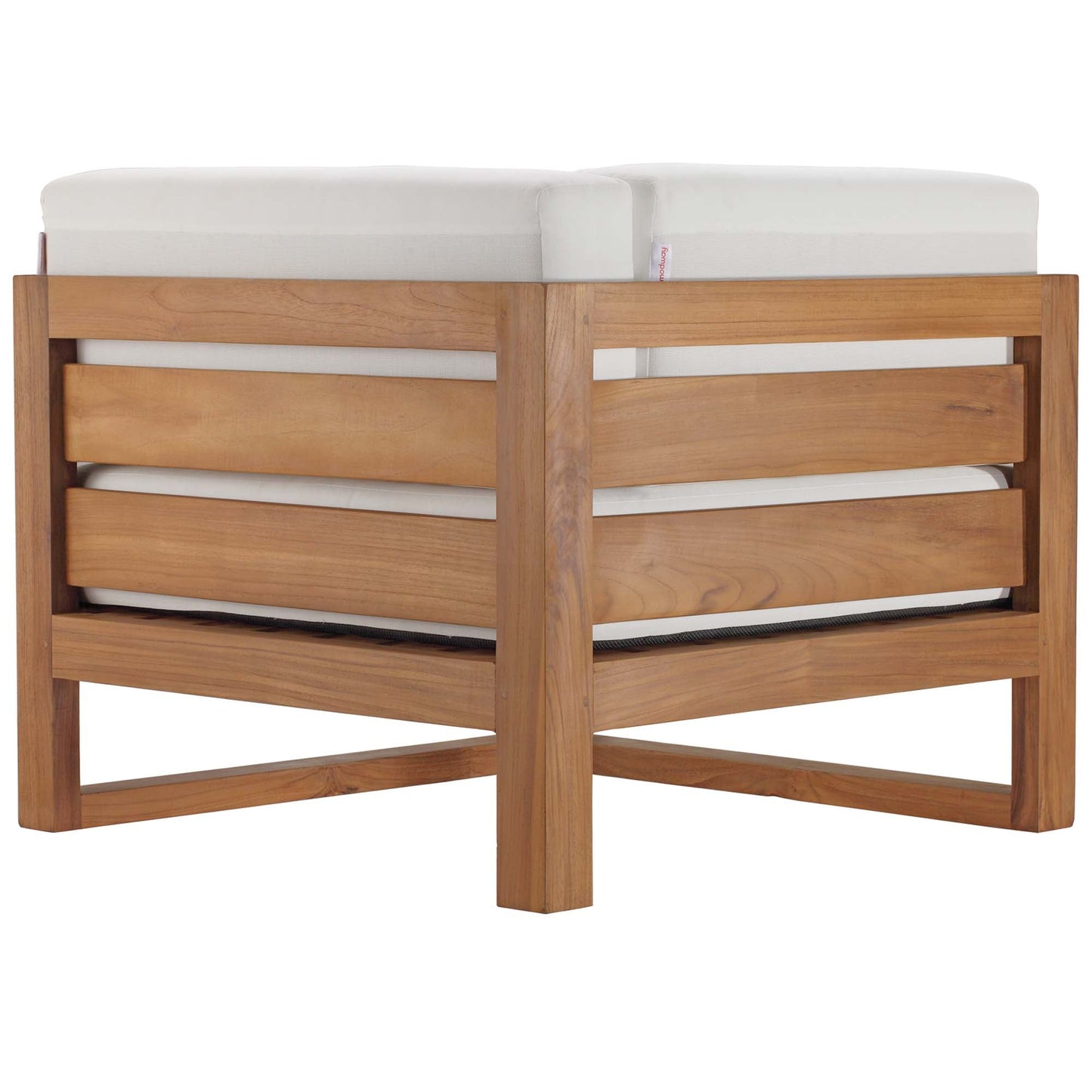 Modway Upland Teak Corner Chair and Patio