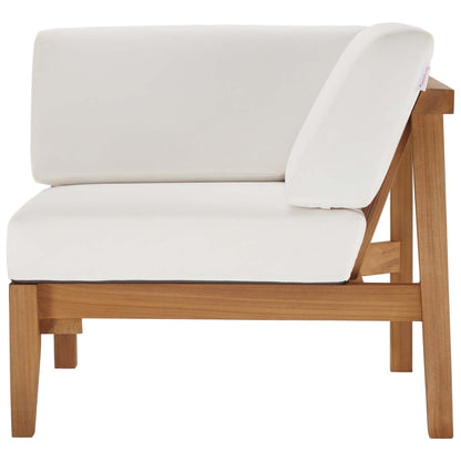 Bayport Teak Outdoor Corner Chair for Garden Use