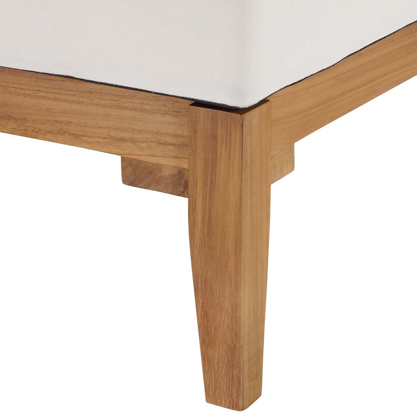 Bayport Teak Outdoor Corner Chair for Garden Use
