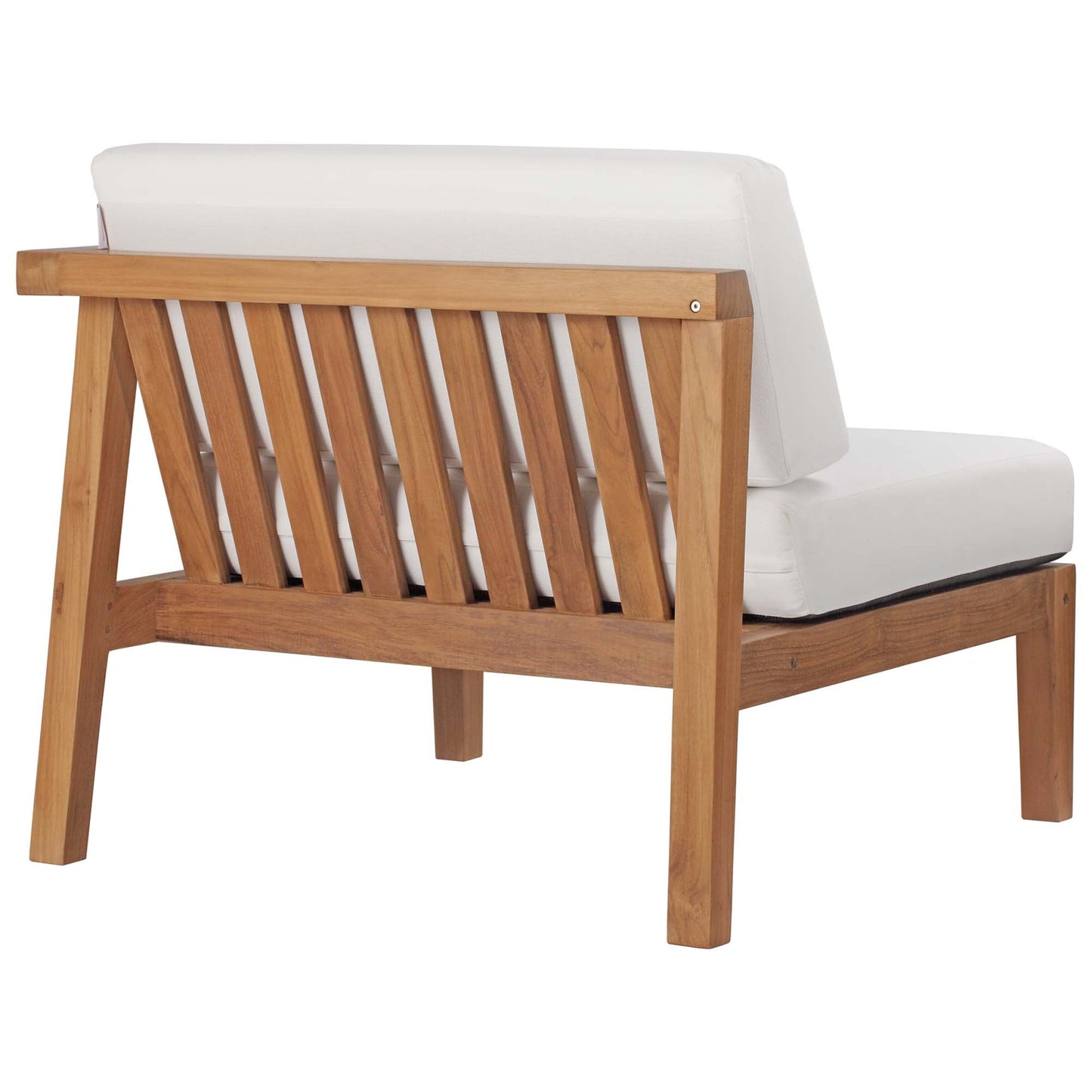 Modway Bayport Outdoor Teak and Patio Chair
