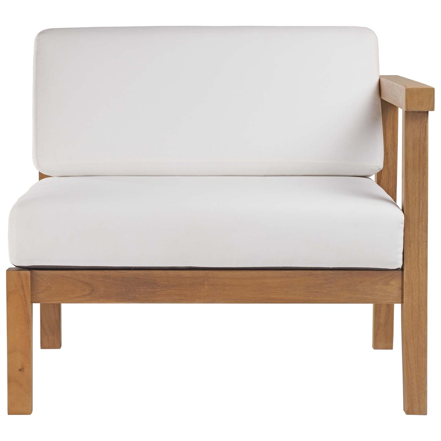 Modway Bayport Outdoor Teak and Patio Chair