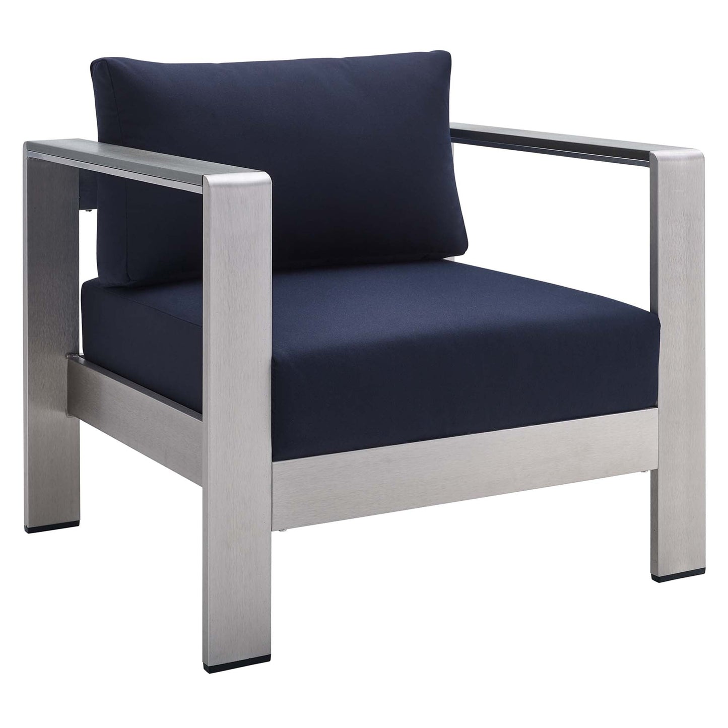 Shore Aluminum and Sunbrella Patio Armchair