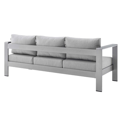 Modway Shore Sunbrella and Outdoor Sofa Set