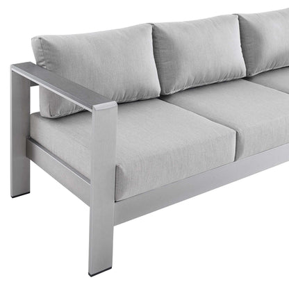 Modway Shore Sunbrella and Outdoor Sofa Set