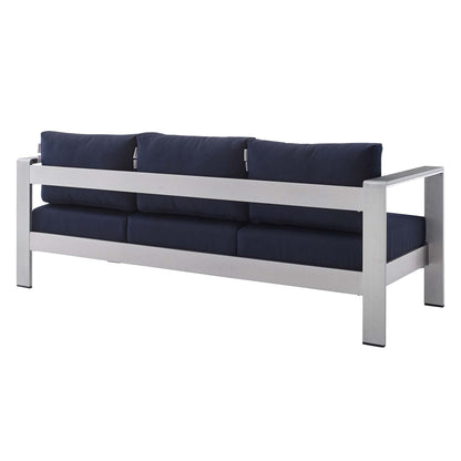 Modway Shore Sunbrella and Outdoor Sofa Set