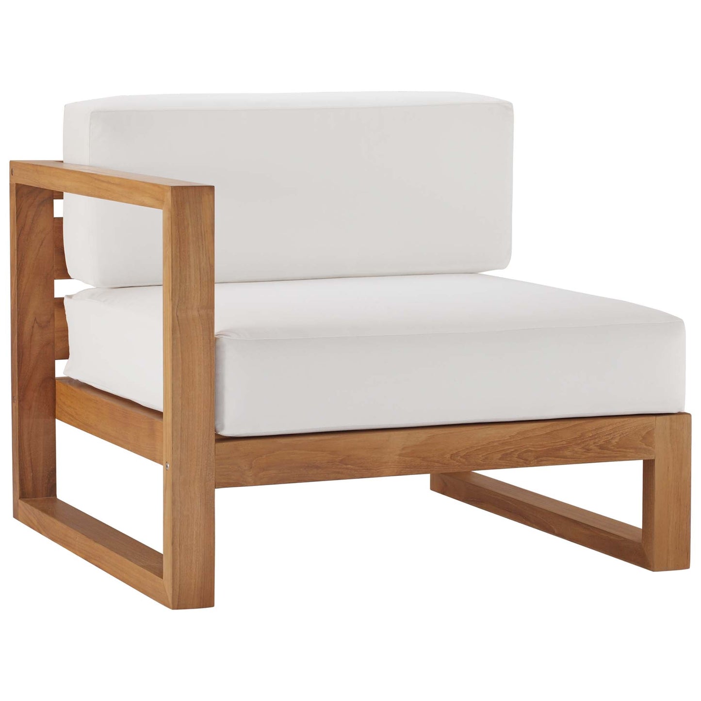 Upland Teak Outdoor Patio Sectional Sofa and Set