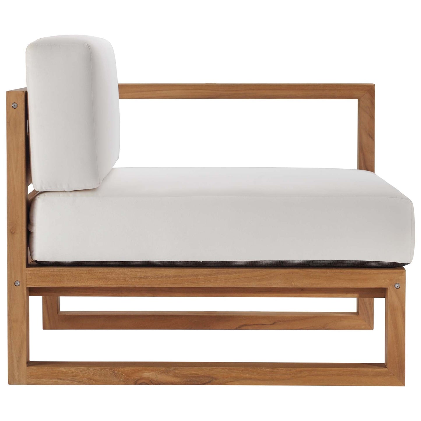 Upland Outdoor Teak Patio Sectional and Loveseat