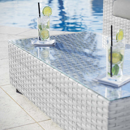 Modway Convene Outdoor Coffee Table for Patio