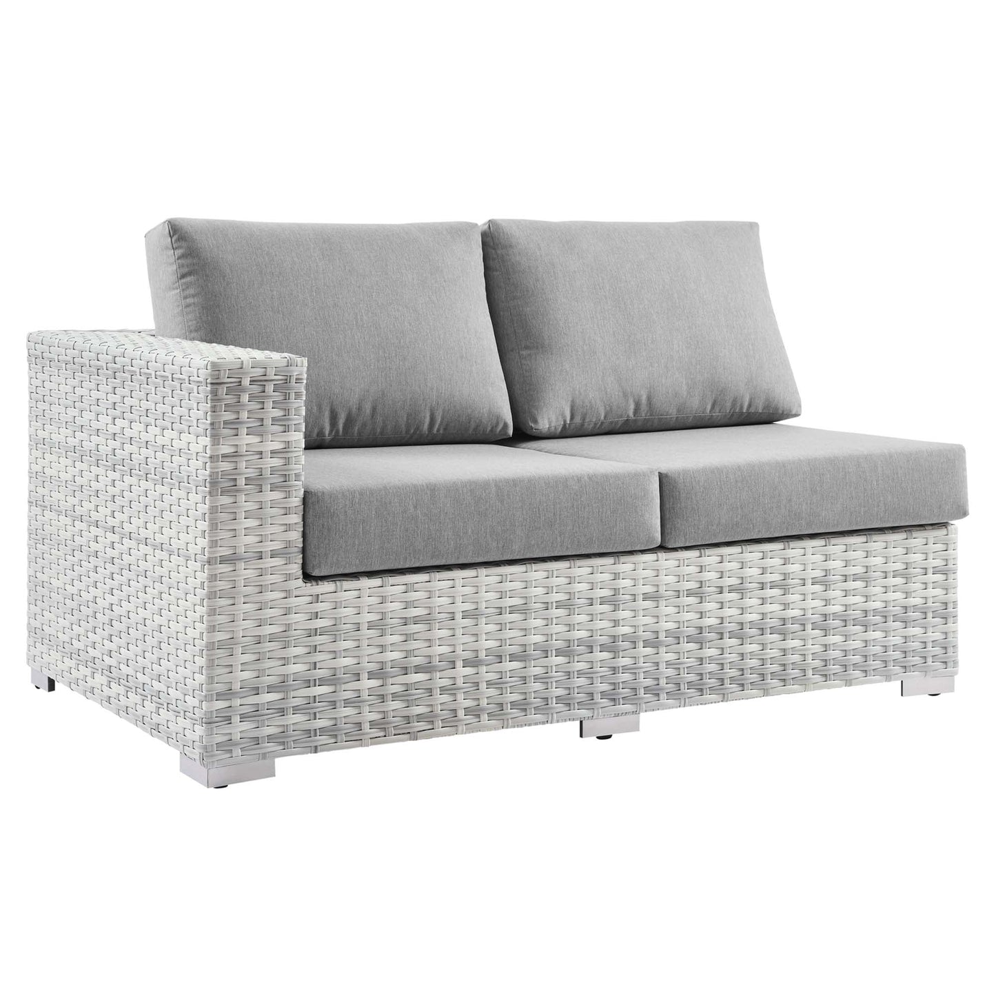 Modway Convene Outdoor Patio Left Arm Loveseat