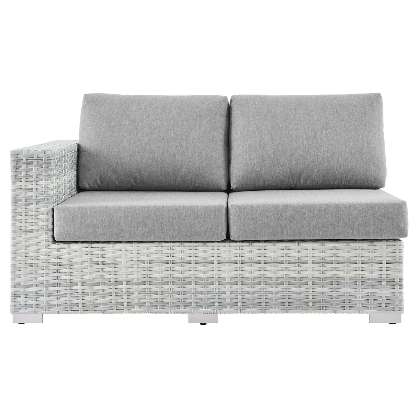 Modway Convene Outdoor Patio Left Arm Loveseat
