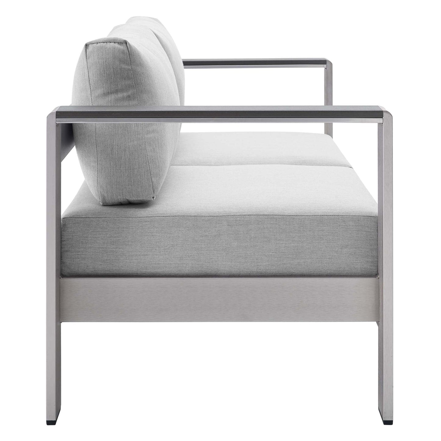 Shore 3 Piece Aluminum Outdoor Patio Set