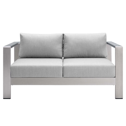 Shore 3 Piece Aluminum Outdoor Patio Set