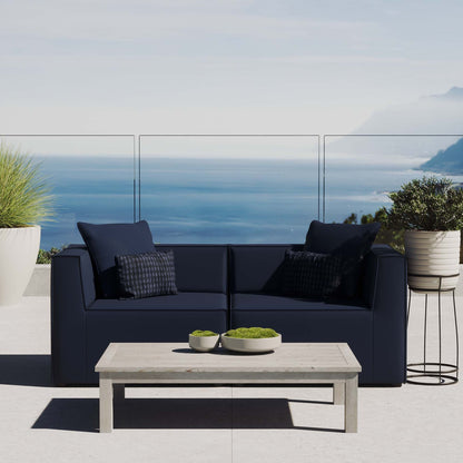 Saybrook 2 Piece Outdoor Upholstered Sofa