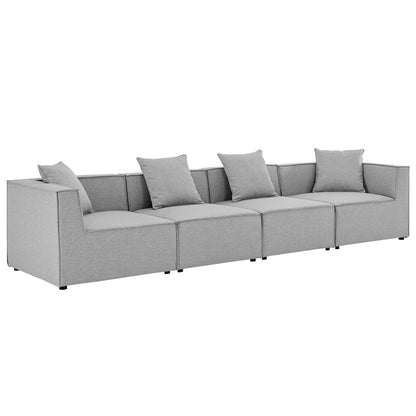 Modway Saybrook 4-Piece Outdoor Sectional Sofa