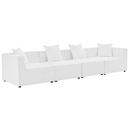 Modway Saybrook 4-Piece Outdoor Sectional Sofa