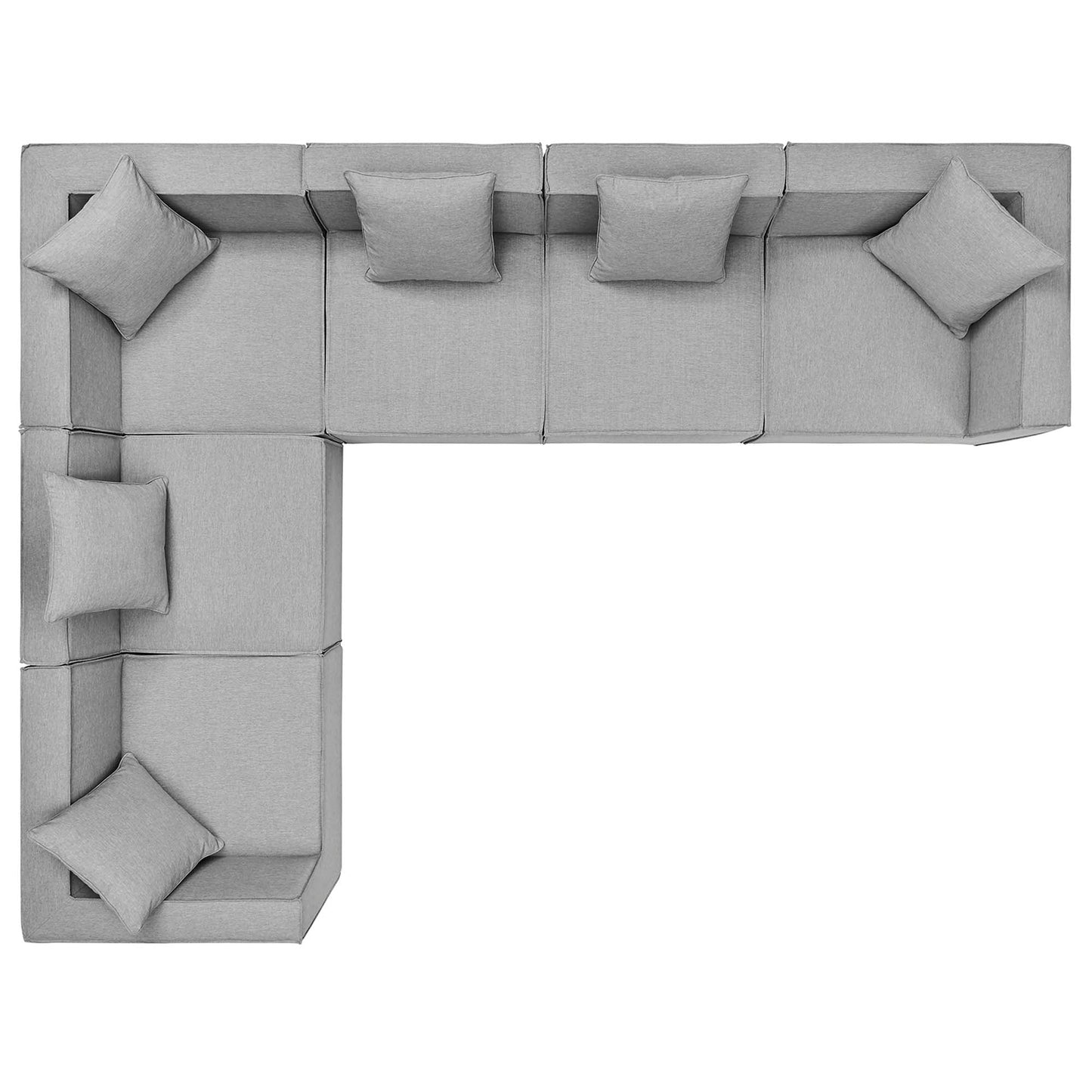 Modway Saybrook Patio Sectional Sofa with Cushion