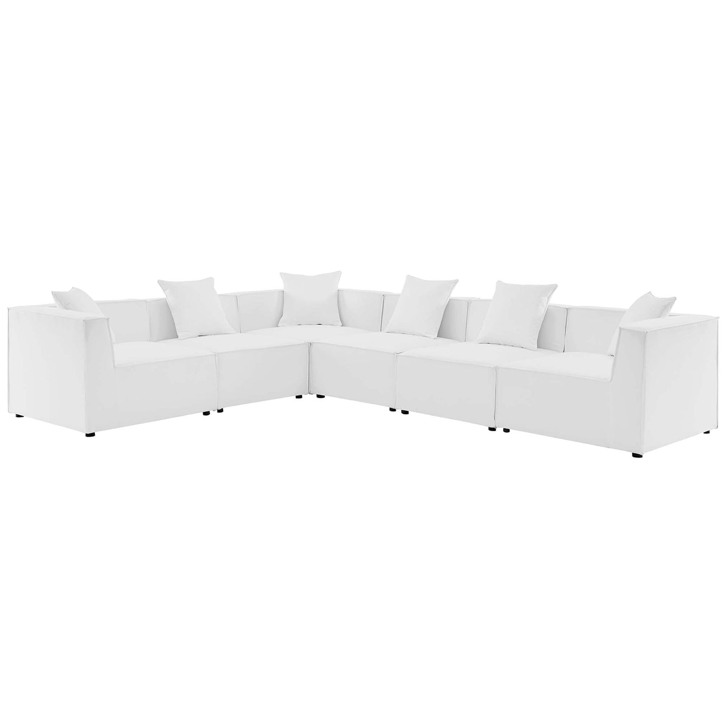 Modway Saybrook Patio Sectional Sofa with Cushion