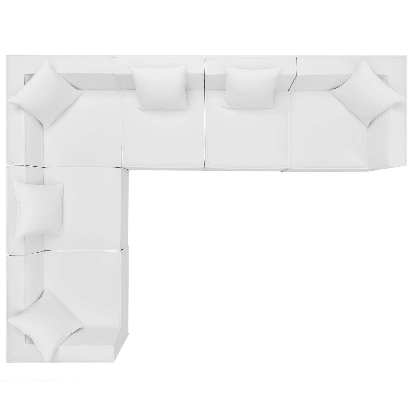 Modway Saybrook Patio Sectional Sofa with Cushion