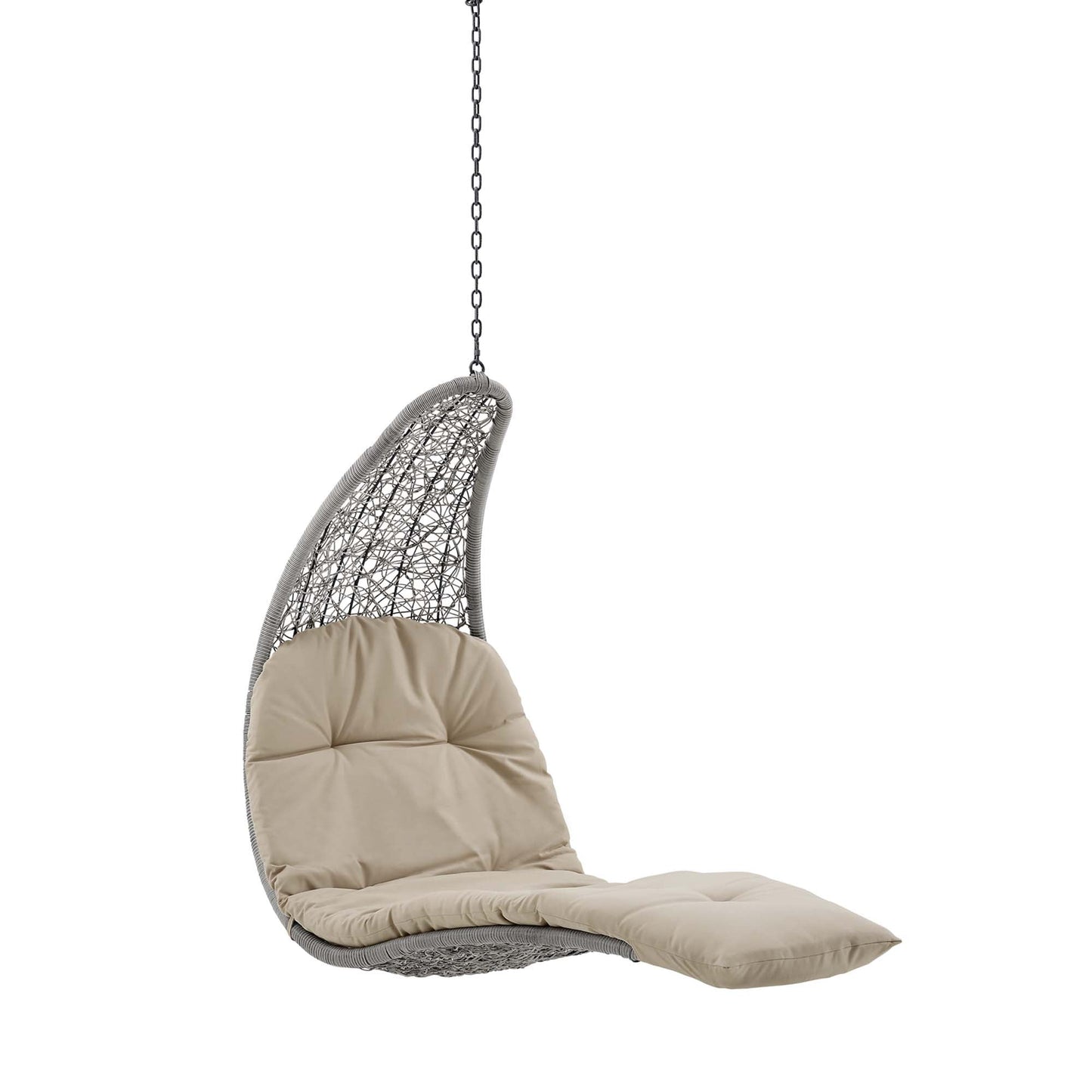 Organic Hanging Chaise Lounge and Outdoor Swing