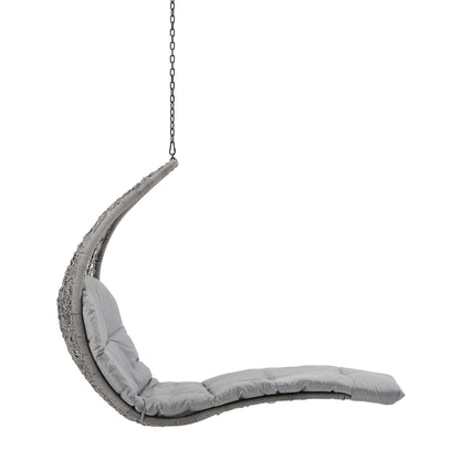 Organic Hanging Chaise Lounge and Outdoor Swing