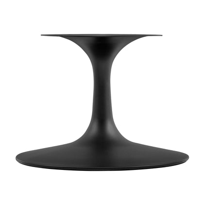 Lippa 36in round wood coffee table with black tulip pedestal base by Modway for HouseOfZazla on Tampa Home & Garden Store