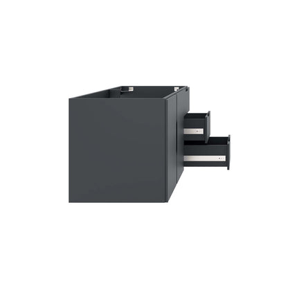 Vitality 48in dark gray bathroom vanity cabinet for double or single sink by Modway on Tampa Home & Garden Store