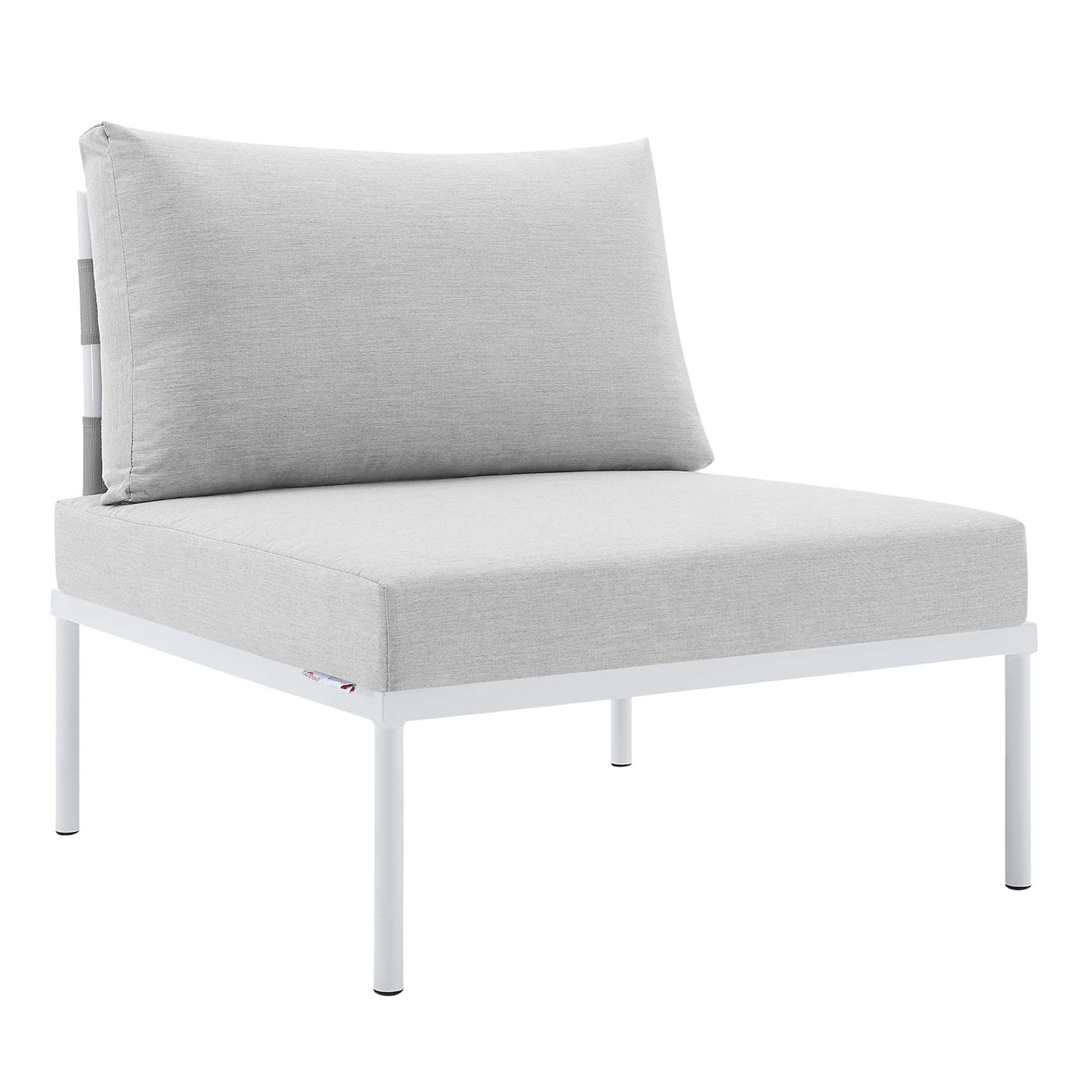 Harmony Modern Outdoor Armless Patio Chair