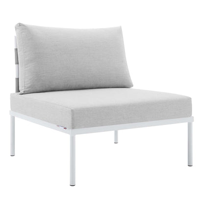Harmony Modern Outdoor Armless Patio Chair