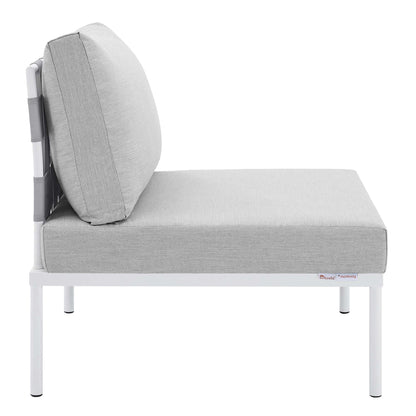 Harmony Modern Outdoor Armless Patio Chair