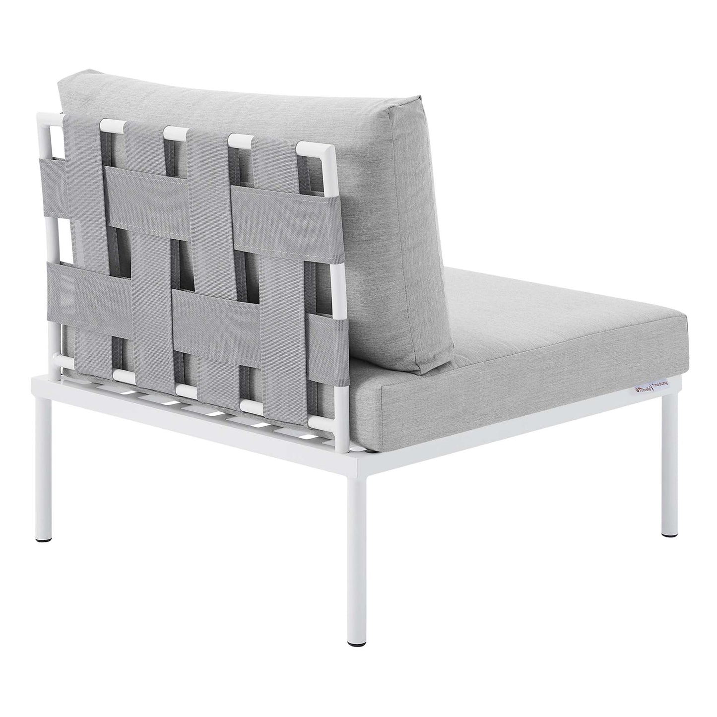 Harmony Modern Outdoor Armless Patio Chair
