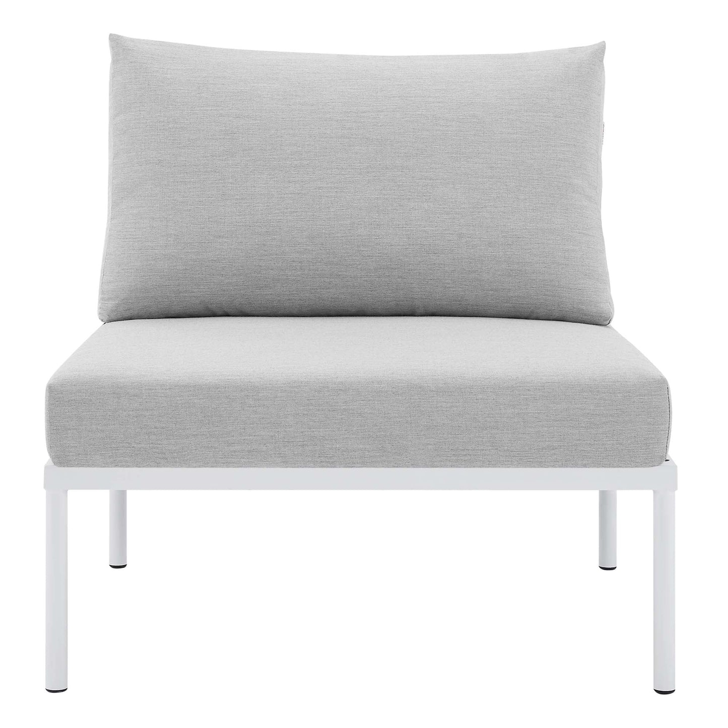 Harmony Modern Outdoor Armless Patio Chair