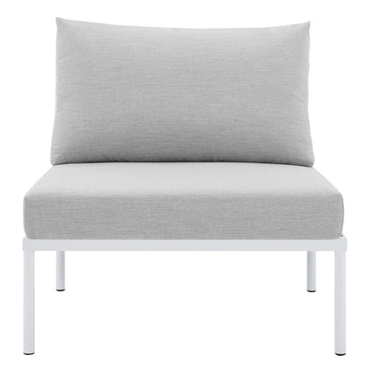 Harmony Modern Outdoor Armless Patio Chair