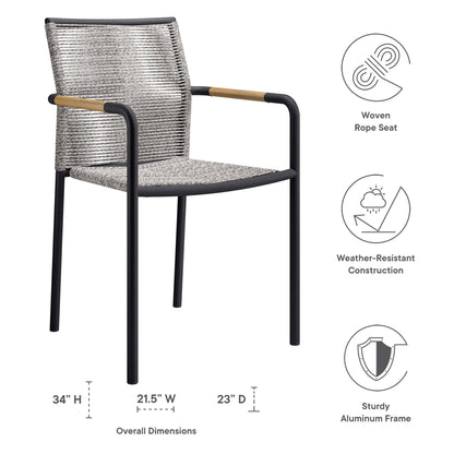 Modway Serenity Outdoor Patio Armchairs Set of 2