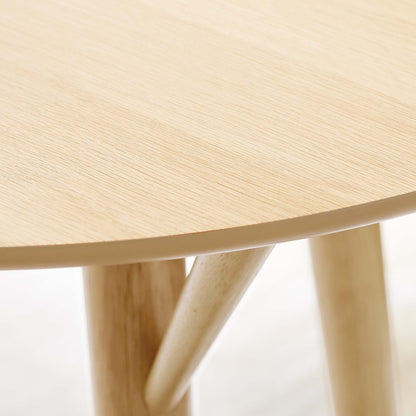 Gallant 36in dining table Modway, light wood finish with rounded legs on Tampa Home & Garden Store