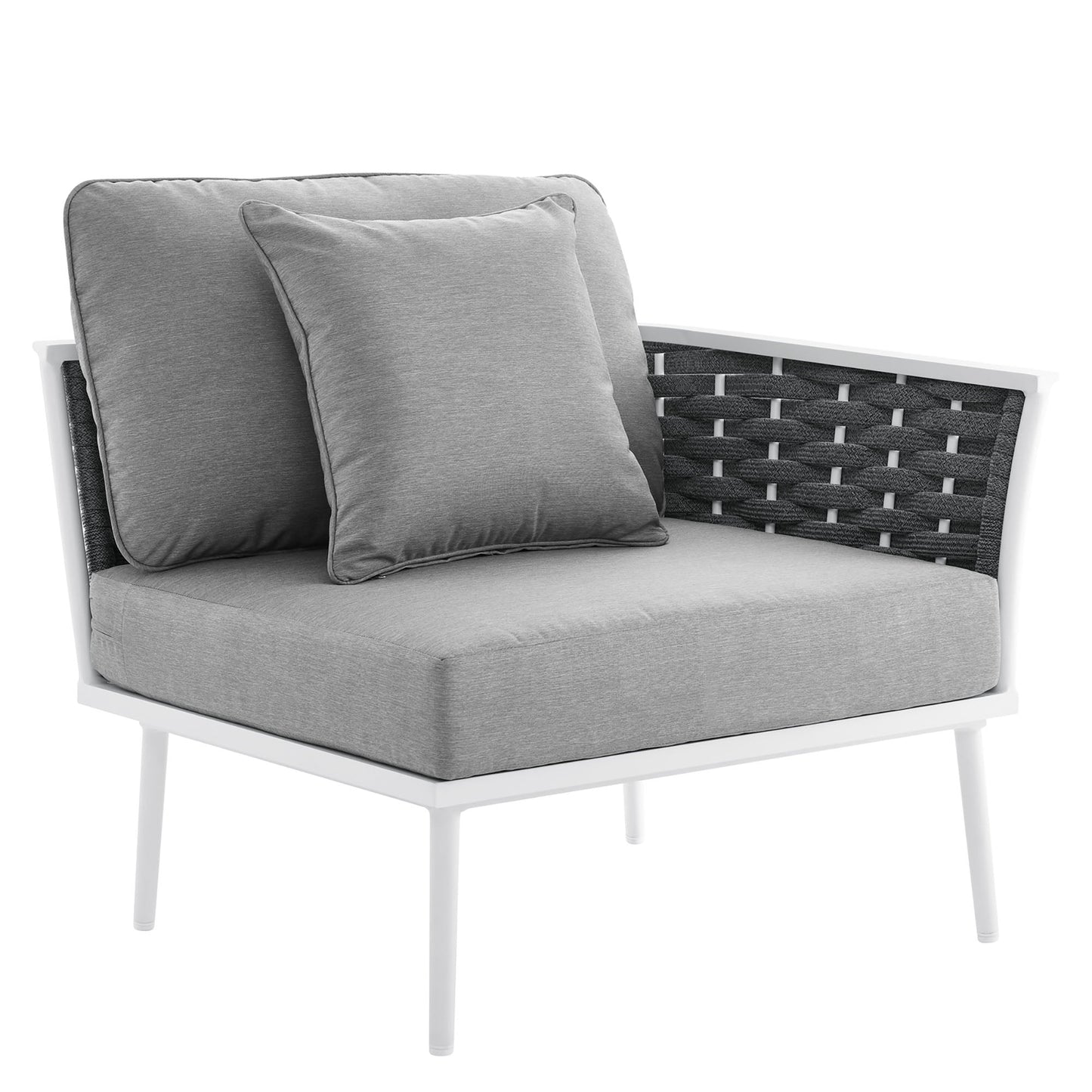 The Modern Stance Outdoor Patio Aluminum Chair