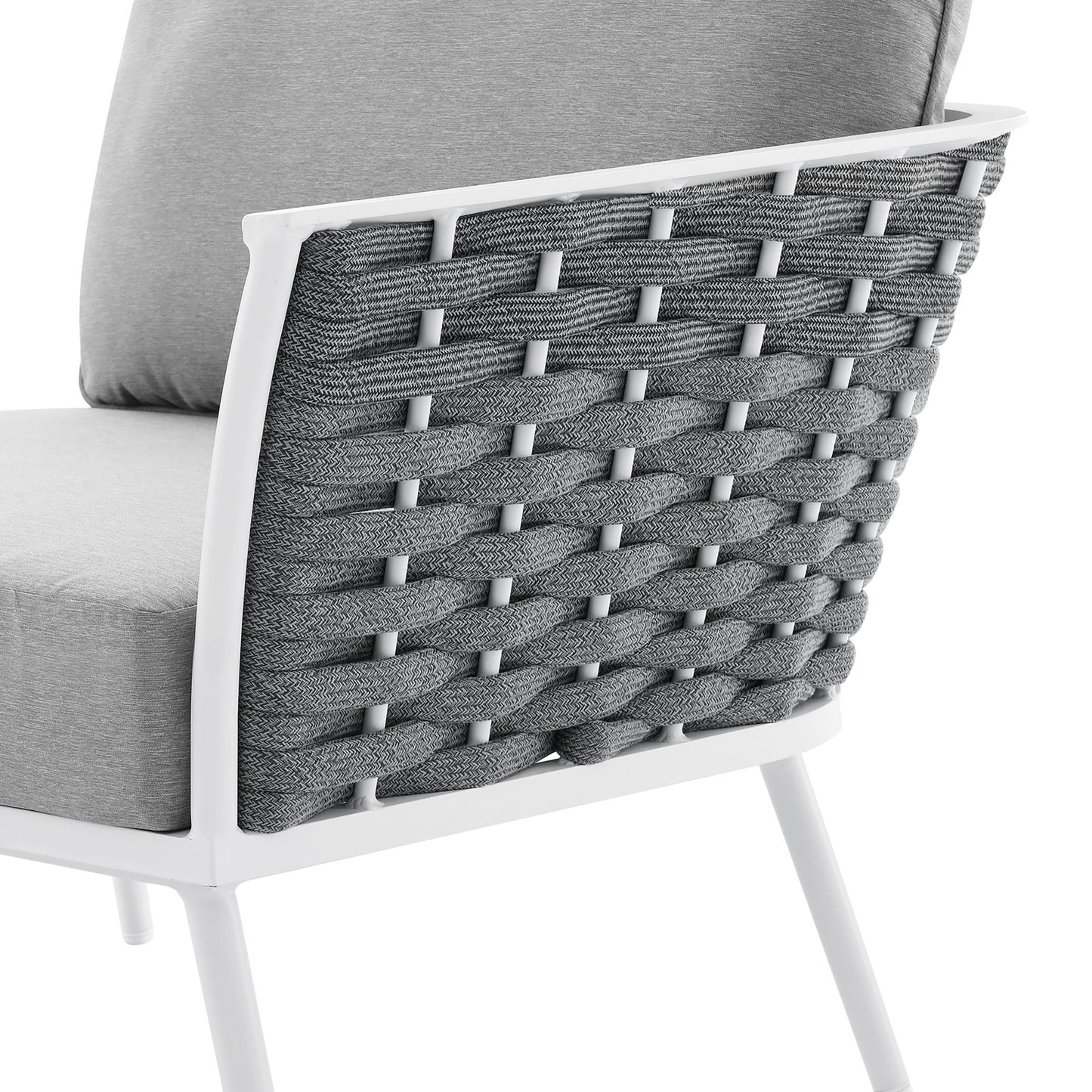 The Modern Stance Outdoor Patio Aluminum Chair