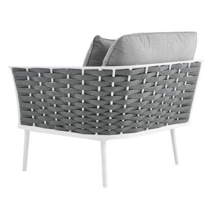 The Modern Stance Outdoor Patio Aluminum Chair
