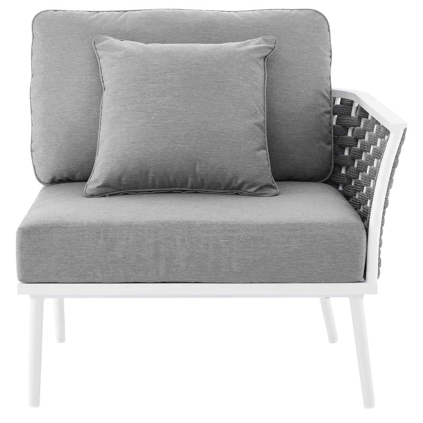 The Modern Stance Outdoor Patio Aluminum Chair