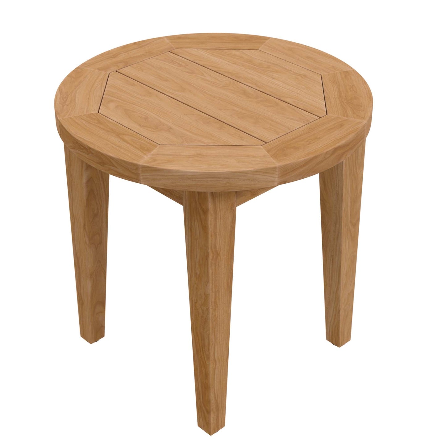 Brisbane Teak and Outdoor Patio Side Table