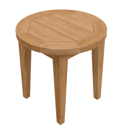 Brisbane Teak and Outdoor Patio Side Table
