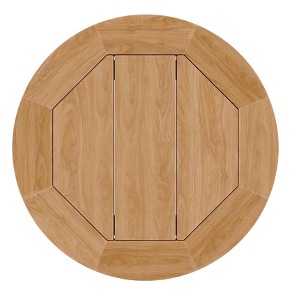 Brisbane Teak and Outdoor Patio Side Table