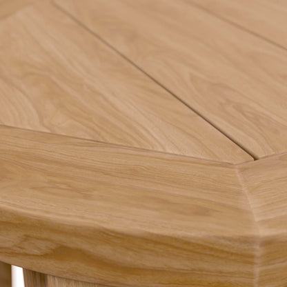 Brisbane Teak and Outdoor Patio Side Table