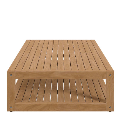 Modway Carlsbad Teak Outdoor Coffee Table