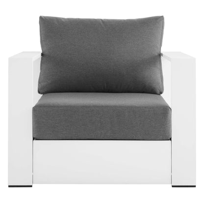 the classic Tahoe Outdoor Aluminum Armchair
