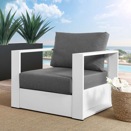 the classic Tahoe Outdoor Aluminum Armchair
