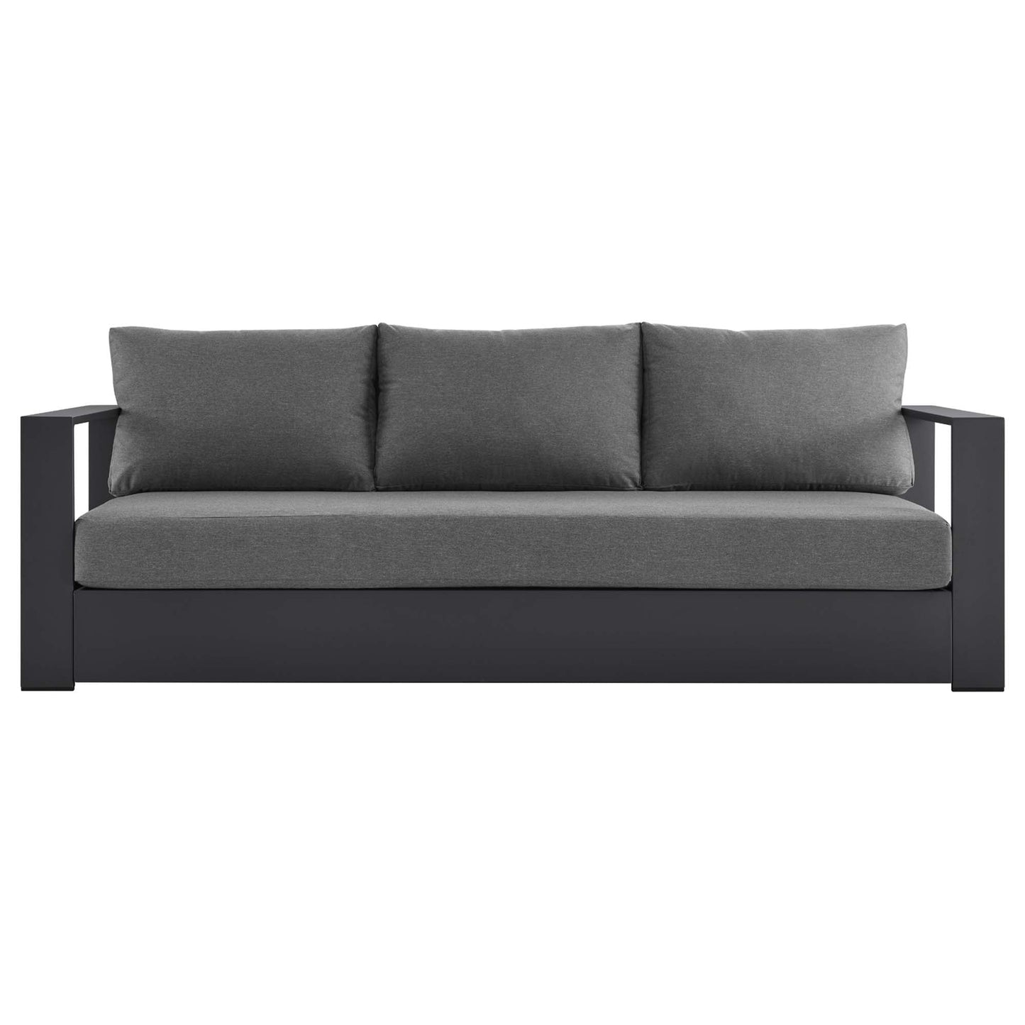 Tahoe Outdoor Patio Aluminum Sofa and Frame
