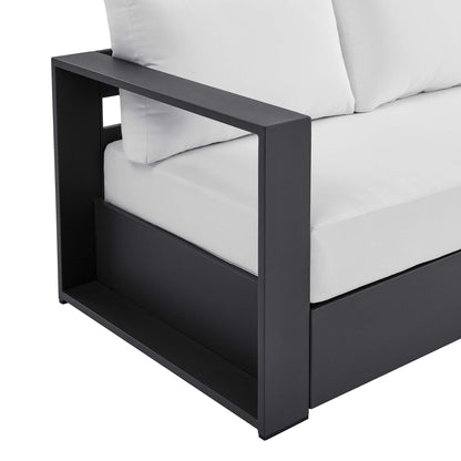Tahoe Outdoor Patio Aluminum Sofa and Frame