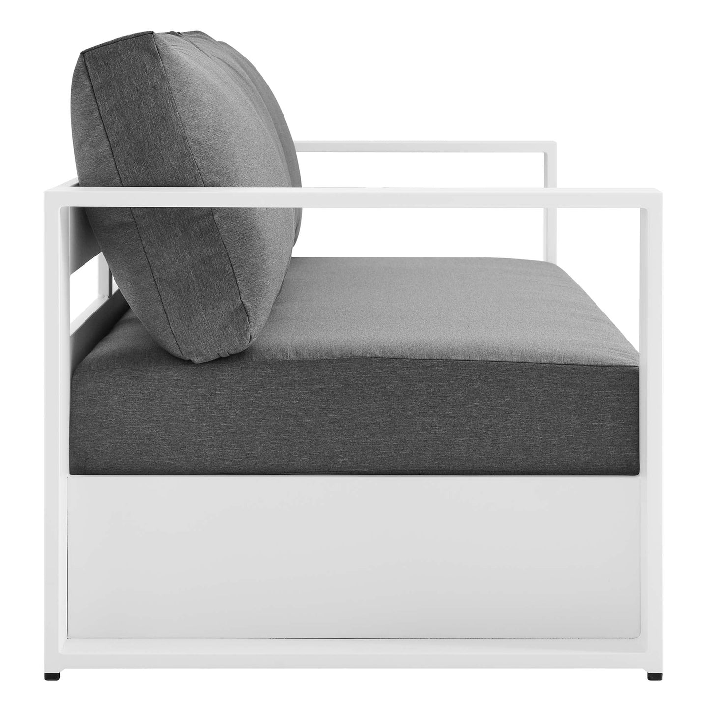 Tahoe Outdoor Patio Aluminum Sofa and Frame