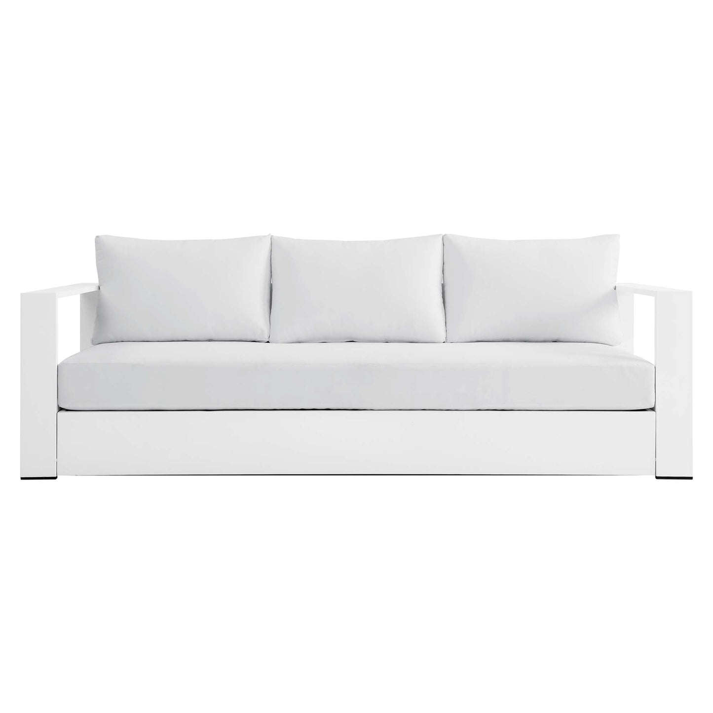 Tahoe Outdoor Patio Aluminum Sofa and Frame