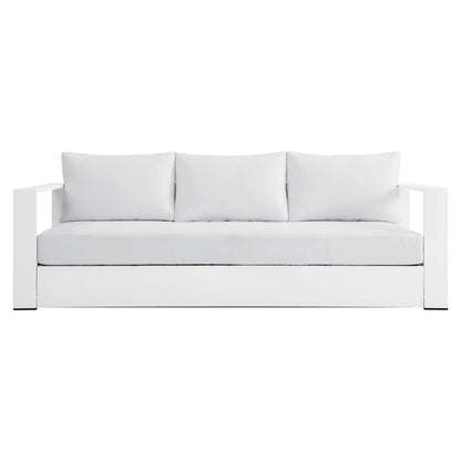 Tahoe Outdoor Patio Aluminum Sofa and Frame
